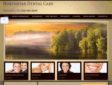 Tablet Screenshot of mynazarethdentist.com